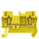 Gennemgående klemmer med fjederbelastning, tværsnit: 4 mm2, bredde: 5,2 mm, farve: gul 8WH2000-0AF06 miniature