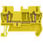 Gennemgående klemmer med fjederbelastning, tværsnit: 4 mm2, bredde: 5,2 mm, farve: gul 8WH2000-0AF06 miniature