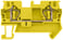 Gennemgående klemmer med fjederbelastning, tværsnit: 4 mm2, bredde: 6,2 mm, farve: gul 8WH2000-0AG06 miniature
