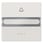 DELTA stil, titanium hvid vippebånd med etiket og vindue med klokkesymbol til trykknap. 5TG7150 miniature
