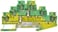 Tre-lags terminal 2,5 mm2 3x PE gulgrøn bredde 5,2 mm 8WH2035-0CF07 miniature