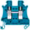 Gennemgående klemmer med skrueterminal Klemmestørrelse 6,0 mm2 Klembredde 8,2 mm farve blå 8WH1000-0AH01 miniature