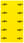 Inskriptionsetiket med advarselpil, lodret, terminalbredde: 5,2 mm, gul 8WH9060-5BA06 miniature