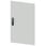 ALPHA 630 DIN, udskiftningsdør venstre dør til skab B = 800 mm, H = 1050 mm, H = 1950 mm. 8GK9513-8KK30 miniature