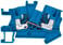 INSTA gennemgående klemme 6 mm2, 8,2 mm bredde blå 8WH6001-0AH01 miniature