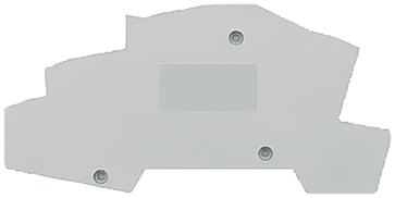 Dæk INSTA terminal del. til 2,5 mm 2, bredde 2 mm grå 8WH9000-6SA00