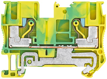 PE-terminal IPO-teknologi, 6 mm2 bredde 8,2 mm, gul / grøn 2 slutpunkter 8WH6000-0CH07