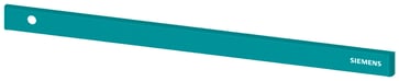 SIVACON, trimlist, B: 1000 mm, over døren med Siemens logo, med udskæring til venstre for indikatorlys, Benzin 8MF1000-2CD16
