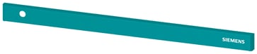 SIVACON, trimlist, B: 900 mm, over døren med Siemens logo, med udskæring til indikatorlys til venstre, Benzin 8MF1090-2CD16