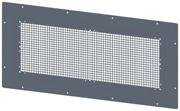 Tag, med ventilationskanaler, IP20, B: 800 mm, D: 400 mm, forzinket 8MF1084-2UD20-0A
