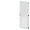 Dør, højre, med ventilationsåbninger, IP20, H: 1800 mm, B: 600 mm, RAL 7035, ... 8MF1860-2UT14-1BA2 miniature
