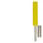 Testadapter gul til måling af transformerterminal gul 8WH9010-0MB06 miniature
