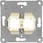 Støtteplade hvid indsats til montering af op til 2 modulære jackstik. 5TG2058-2 miniature