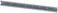 Monteringsskinne, tagget, U-formet, L: 800 mm, forzinket 8MF1080-2HC03-0 miniature