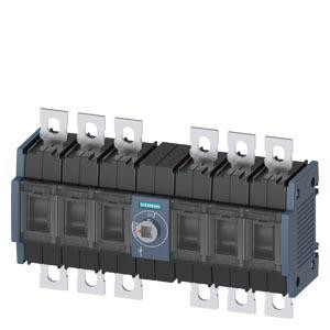 3KD-afbryder, DC-switch, størrelse: 2, 6-polet, Iu: 80 A, Ue DC (V ... 3KD2860-0NE20-0