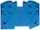 N gennemgående klemme 35 mm2 IPO-forbindelse Klembredde 16 mm blå lukket i begge ender 8WH6000-0AM01 miniature