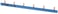 Stiftskinne 1PH 10qmm, 54MW blå stiftskinne, 1-faset 10 mm², 54MW, isoleret. 5ST3765-2 miniature