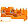 Indføringsklemme 1,5 mm2 til 3-leder orange 8WH6003-0DF04