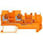 Indføringsklemme 1,5 mm2 til 3-leder orange 8WH6003-0DF04 miniature