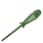 Skruetrækker, lang, grøn med skruetrækkerblad 3,5 x 0,5, f.eks. til drift. 8WA2803 miniature