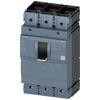 Afbryder 3VA1 IEC ramme 400 3-polet SD100, In = 400 A uden overbelastningsbeskyttelse. 3VA1340-1AA32-0AA0