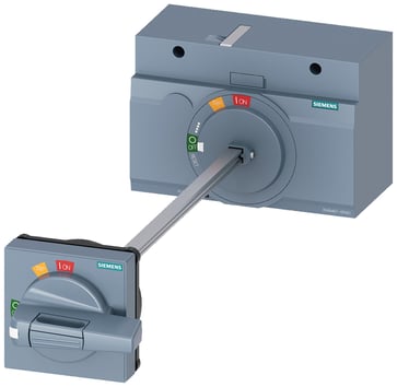 Dørmonteret roterende operatørstandard, stiv uden toleranceadapter IEC IP65 med dørlåsende tilbehør til: 3VA1 400/630 3VA2 400/630 3VA9467-0FK61
