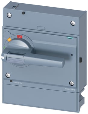 Front roterende operatør standard med dørlås IEC IP30 / 40, tilbehør til: 3VA1 / 2. 3VA9687-0EK21