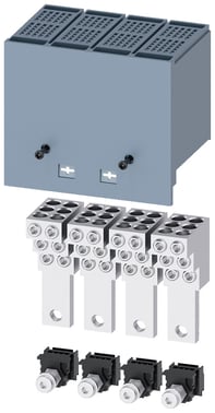 Fordelingskabelstik, 6 kabler, 4 enheder, tilbehør til: Plug-in / pull-out enhed. 3VA9154-0JF60