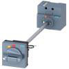 Dørmonteret roterende operatør standard IEC IP65 med dørlåsebelysning. sæt. 3VA9157-0FK23