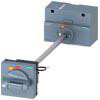 Dørmonteret roterende operatør standard IEC IP65 med dørlåsebelysning. sæt. 3VA9257-0FK23