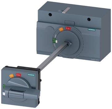 Dørmonteret roterende operatør standard IEC IP65 med dørlås, tilbehør til: 3V. 3VA9447-0FK21
