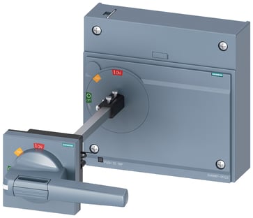 Dørmonteret roterende operatør standard IEC IP65 med dørlåsebelysning. sæt. 3VA9687-0FK23