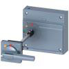 Dørmonteret roterende operatør standard IEC IP65 med dørlåsebelysning. sæt. 3VA9687-0FK23
