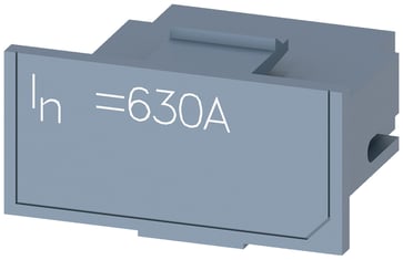 Klassificeringsstik 630A tilbehør til afbryder 3WL10 / 3VA27 3VW9011-0AA55