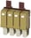 Hjælpekontakt AUX 4CO standardkontakt 400 V AC omskifterkontakter tilbehør til afbryder 3WL10 / 3VA27 3VW9011-0AG01 miniature