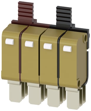 Aux. switch AUX 2CO + 2CO 2x standard 400 V AC + 2x digital 24 V DC omskifterkontakter tilbehør til afbryder 3WL10 / 3VA27 3VW9011-0AG03