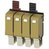 Aux. switch AUX 2CO + 2CO 2x standard 400 V AC + 2x digital 24 V DC omskifterkontakter tilbehør til afbryder 3WL10 / 3VA27 3VW9011-0AG03