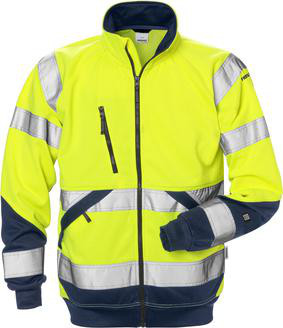 Highvis sw.jacket 126534 Yellow/Navy S 126534-171-S