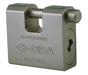 CISA Container-Hængelås 84mm 2 ngl/lås CI28550.84