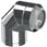 Bosch aftræksbøjning balanceret 87° DN80/125 rustfrit stål 7738112700 miniature