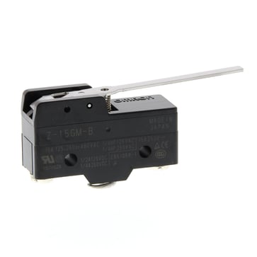 reverse hinge roller lever SPDT 15A   Z-15GM-B 106610