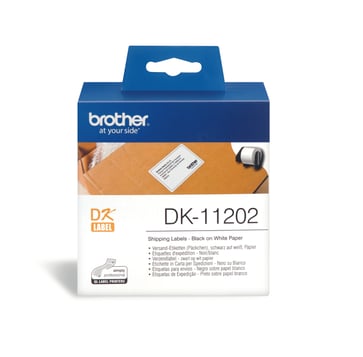 Label Brother shipping 62x100 mm white DK11202