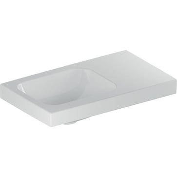 Geberit iCon Light hand rinse basin f/furniture, 530 x 310 mm, white porcelain KeraTect 501.832.00.4