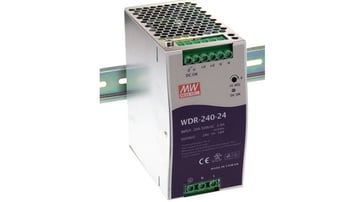 DIN-skinnestrømforsyning 48V, 5A, 240W, WDR 169-36-740