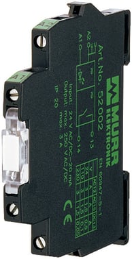 MIRO, TR, 48VDC, SK optokobler modul, IN: 10-48 VDC - OUT: 5-48 VDC / 2 A, 6,2 mm skrueklemmer terminal 52501
