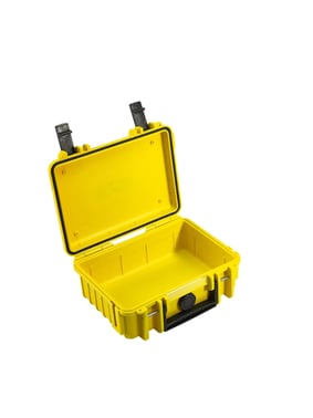 OUTDOOR case in yellow with foam insert 205x145x80 mm Volume 2,3 L Model: 500/Y/SI 70515010