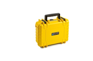 OUTDOOR case in yellow with foam insert 250x175x95 mm Volume: 4,1 L Model: 1000/Y/SI 70515110