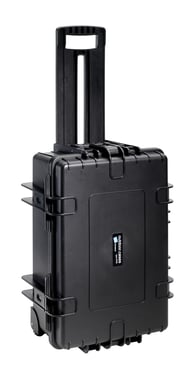 OUTDOOR case in black with foam insert 535x360x225 mm Volume: 42,8 L Model: 6700/B/SI 70515675