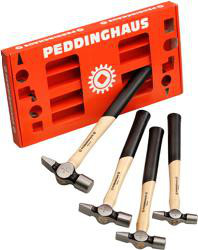 Bænkhammersæt med pen størrelse 1,2,3,4 Peddinghaus 5077031234