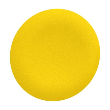 Løs trykflade i gul farve for Ø30 mm trykknaphoved uden trykflade ZBAF5